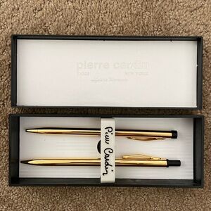 Pierre Cardin Gold Plated Pen and Pencil Set